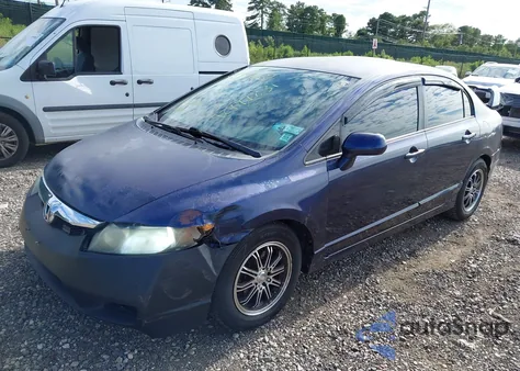 2010 Honda Civic Lx из США, поврежденный, VIN 2HGFA1F57AH551685